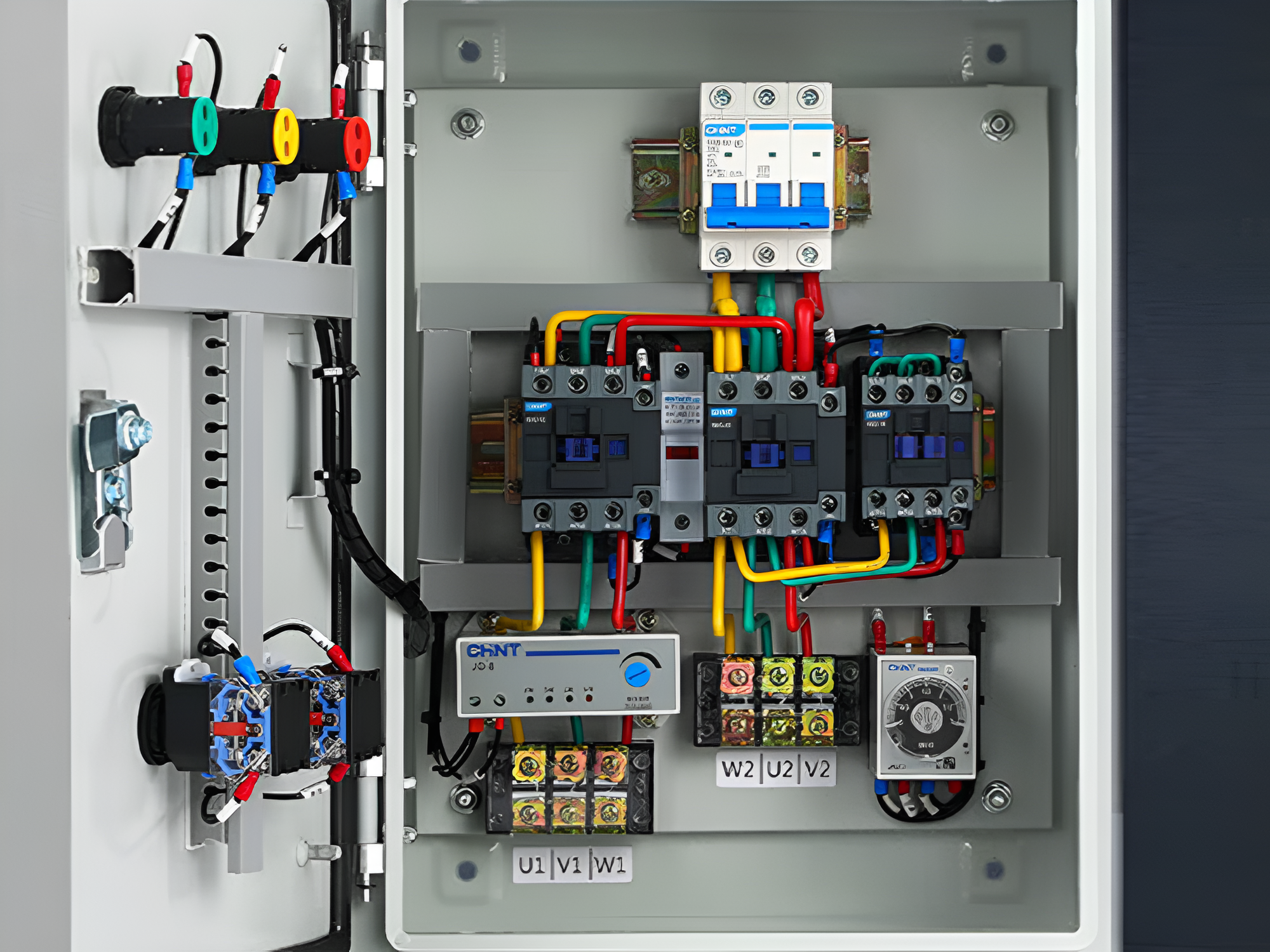 星三角降壓啟動(dòng)電控箱-新一能配電柜廠家